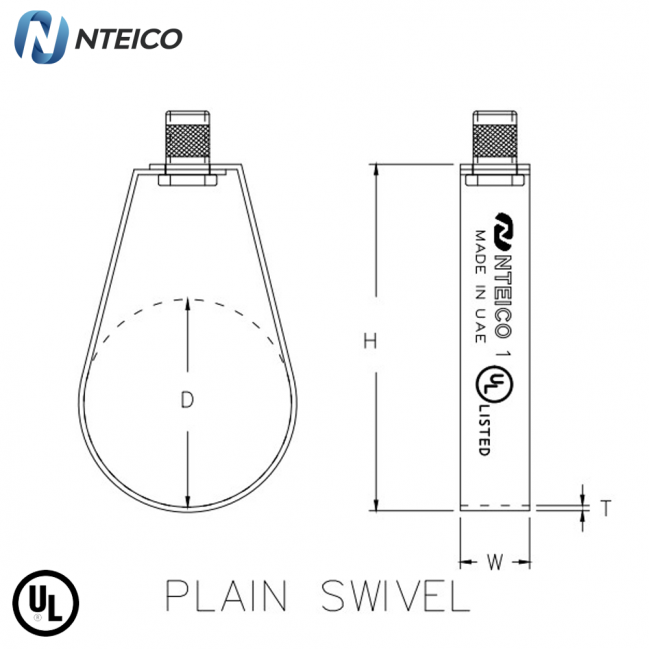 Standard Swivel Clamp NTEICO