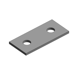 2 Hole Splice Plate