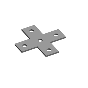 5 Hole Cross Plate