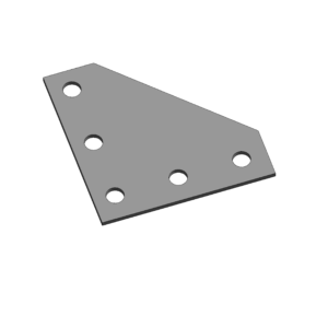 5 Hole Corner Angle Plate