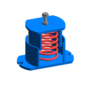 HOUSED SPRING MOUNTS