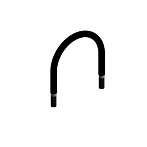Lined u bolt