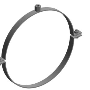 Spiral duct clamp