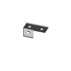3 Hole Half T Angle Plate (Left)